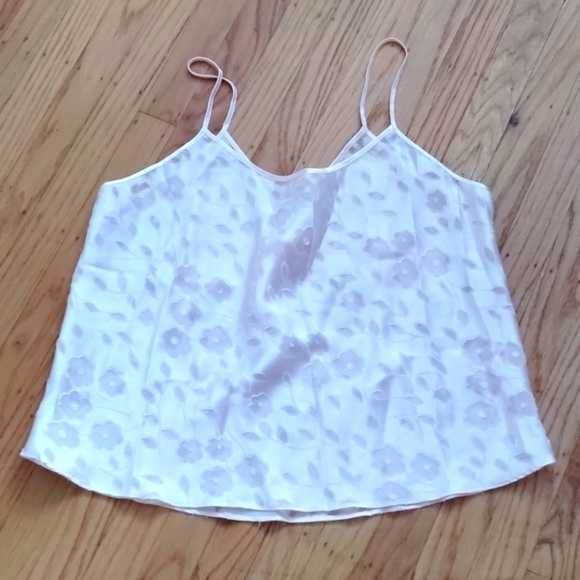 🙋Meaidenform camisole Sz L Beautiful light blush pink color and design - Picture 1 of 8